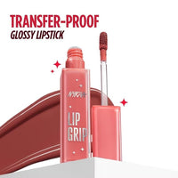 Nykaa Lip Grip No-Transfer Gloss Intense Shine Liquid Lipstick Gloss Intense Shine Liquid Lipstick 2ml