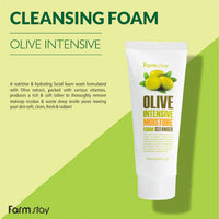 FARMSTAY Olive Intensive Moisture Foam Cleanser 100ml