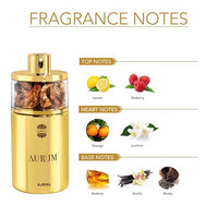 Ajmal Aurum EDP Fruity Liquid Perfume For Women 75ml