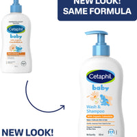 Cetaphil Baby Wash & Shampoo with Organic Calendula (400 ml)