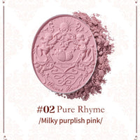Flower Knows Strawberry Rococo Series Embossed Blush 02 Pure Rhyme