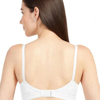 SONARI Cream Chikankari Bra