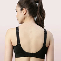 Enamor SB18 Convertible Back High Impact Bra - Padded - Wirefree