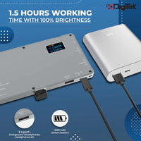 DIGITEK PROFESSIONAL PORTABLE RGB LED Video Light -D135 ML 12w