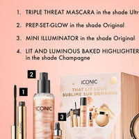 ICONIC London That Lit Look Makeup Sublime Sur Demande Gift Set