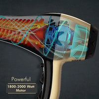 Vega PROFESSIONAL Pro Dry 2000-2200W Hair Dryer -Gold - VPVHD-04