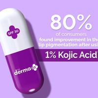 The Derma co 1% Kojic Acid Lip Balm With Alpha Arbutin & Hyaluronic Acid - 4g