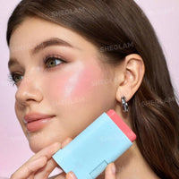 SHE GLAM Glass Glow Blush Stick-Cherry Express 15g