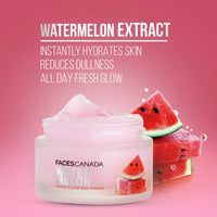 Faces Canada Watermelon Fresh Glow Gel Creme 3X Power Vitamin B5.C & Niacinamide 50gm