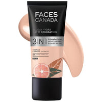 Faces Canada All Day Hydra 3-In-1 Matte Foundation - SPF 30 25ml