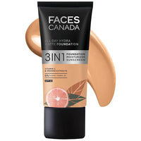 Faces Canada All Day Hydra 3-In-1 Matte Foundation - SPF 30 25ml