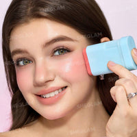 SHE GLAM Glass Glow Blush Stick-Cherry Express 15g
