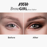 NYKAA BrowGirl Brow Definer 01 Bewitched chestnut 0.35g