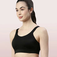 Enamor SB18 Convertible Back High Impact Bra - Padded - Wirefree
