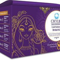 Oxylife Salon Professional Gold Radiance Bridal Kit - 336g (with x2 Jaquline Kajal Free)