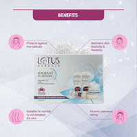 Lotus Herbals Radiant Platinum Cellular Anti Ageing Facial Kit