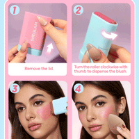 SHE GLAM Glass Glow Blush Stick-Cherry Express 15g