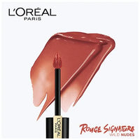 Loreal Paris Rouge Signature Matte Liquid Lipstick - Ultra Light Weight, No Stain, 7 g 150 I Dominate