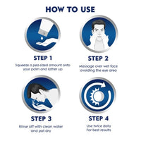 Nivea Men Face Wash All in 1 Charcoal, to Detoxify & Refresh Skin with 10x Vitamin C Effect, for All Skin Types 100g