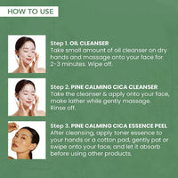 O3+ Mijoo Korea Glass Glow Facial Kit with Pine Cica & Snail Mucin - Ideal for Combination Skin (7 Steps)