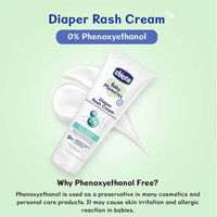 Chicco Baby Moments Diaper Rash Cream Zinc Oxide Panthenol 0% 100gm