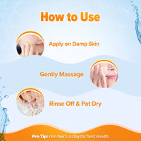 Aqualogica Glow+ Smoothie Face Wash with Papaya & Vitamin C for Glowing Skin 100ml