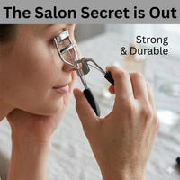 Glam Strokes By London Prime Professional Eyelash Curler - Premium Precision Tool