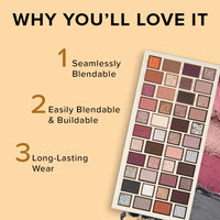 Character 44 Color Pro Creations Eyeshadow Palette