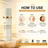 FYC Sunspritz SPF 50 PA++++ | Lightweight Sunscreen Spray 120ml