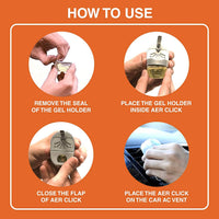 Godrej aer click gel Car Vent Air Freshener Musk After Smoke