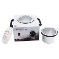 Hector Professional Wax Heater with Temprature control and single pot for Salon/Home use