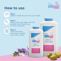 Sebamed Baby Powder For Delicate Skin With Olive Oil 400gm