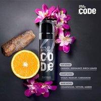 Wild Stone CODE Platinum Long Lasting No Gas Perfume Body Spray For Men 120ml