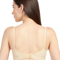 SONARI Cream Chikankari Bra