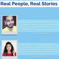 The Derma co 1% Salicylic Acid Gel Face Wash with Salicylic Acid & Witch Hazel - 100ml