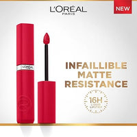 L'Oreal Paris Infallible Matte Resistance Liquid Lipstick, French Kiss 245, 5ml