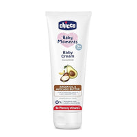 Chicco Baby Moments Baby Cream for Babies with Argan Oil & Avocado Butter, 200g