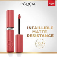 L'Oreal Paris Infallible Matte Resistance Liquid Lipstick, Major Crush 120, 5 ml