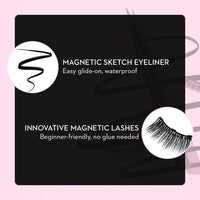 SUGAR Maximeyes Drama Magnetic Lashes & Eyeliner