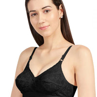 SONARI Cream Chikankari Bra