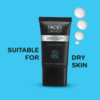 Faces Canada Dewy Primer 3 in 1 Smoothen Moisturize Perfect 30g