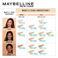 Maybelline New York Fit Me Matte+Poreless Liquid Foundation 18ml