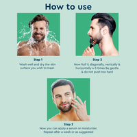 Gubb Derma Roller 540 Needles 0.5MM Blue