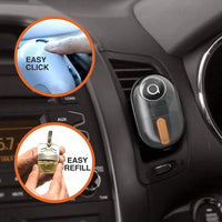 Godrej aer click gel Car Vent Air Freshener Musk After Smoke