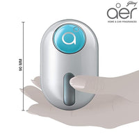 Godrej aer click gel Car Vent Air Freshener Kit Cool Surf Blue