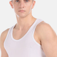 U.S. POLO ASSN. Men White I661 Comfort Fit Cotton Vest