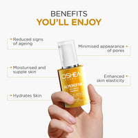 Oshea Herbals Almondfine Anti Ageing Face Serum for Women & Men | Reduces Fine Lines & Wrinkles | Boosts Hydration & Skin Elasticity All Skin Types 30ml