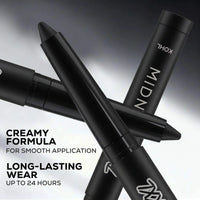 RENEE Midnight XXL Waterproof & Smudge-proof Kohl With Sharpener 1.5g