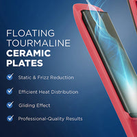 Ikonic Professional Vibe Hair straightener ( Peach )