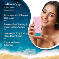 Aqualogica Radiance+ Dewy Sunscreen SPF 50+ PA+++ 80g